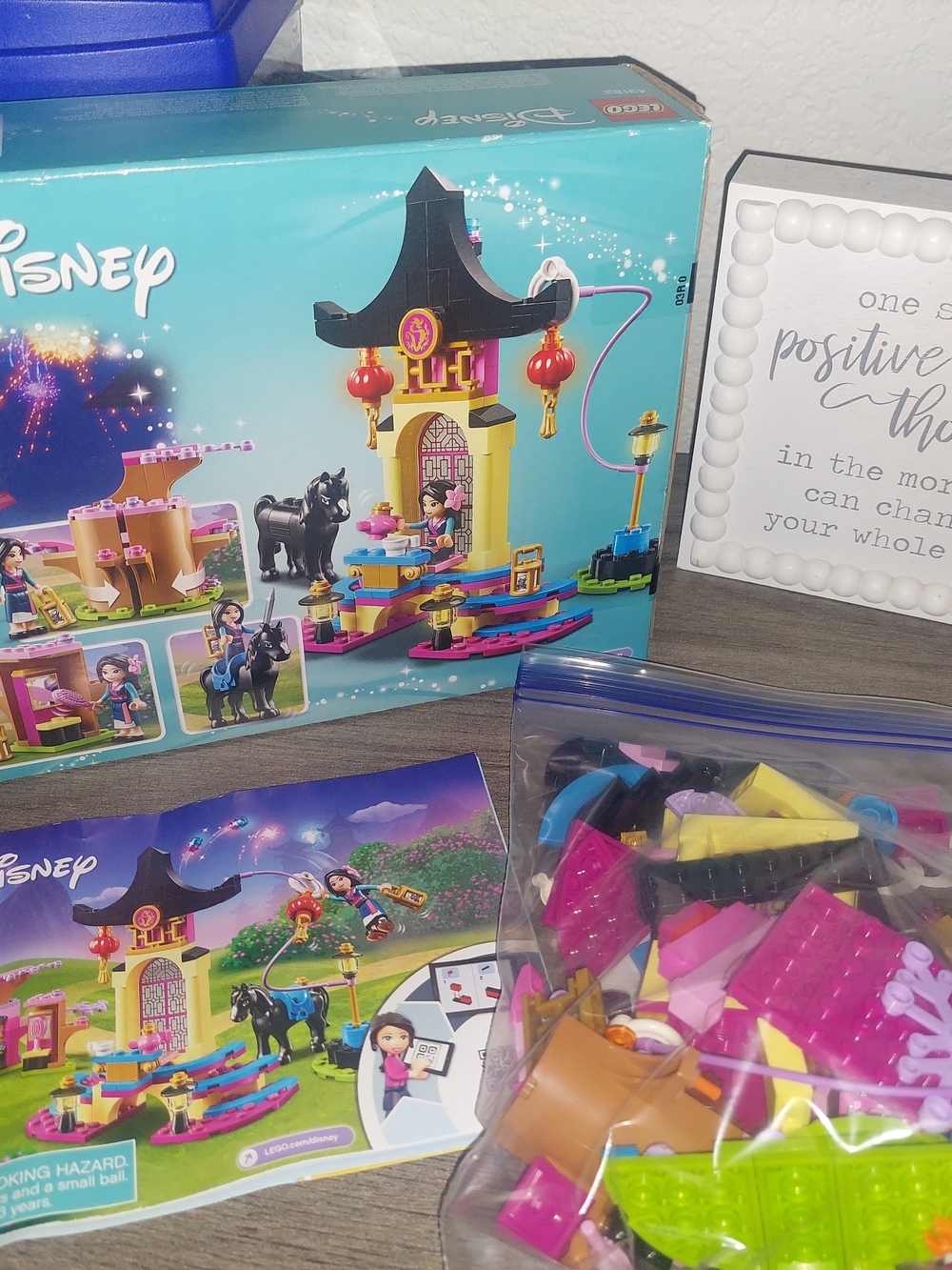 LEGO DISNEY PRINCESS 43182 Mulan's Training Grounds Mulan Friends Retired Read